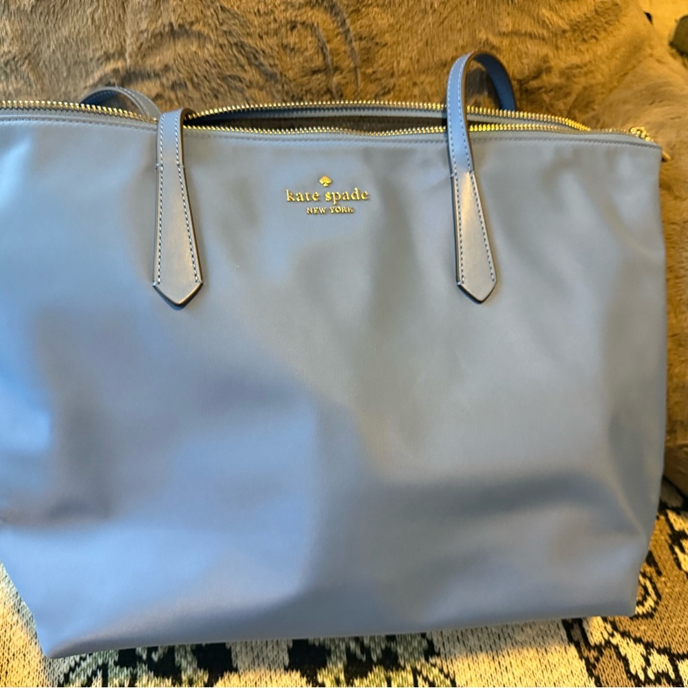 Kate Spade Light Blue Tote Bag